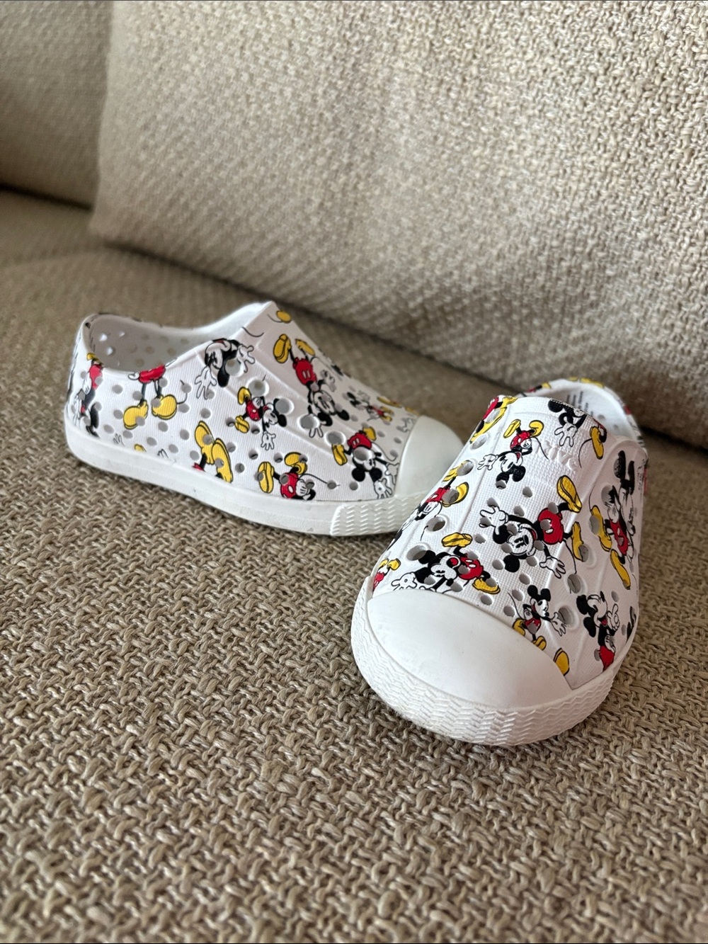Native Mickey Mouse Shoes Size 5